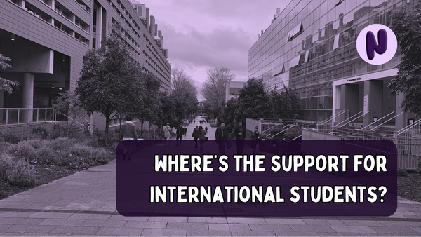 Where’s the support for international students?